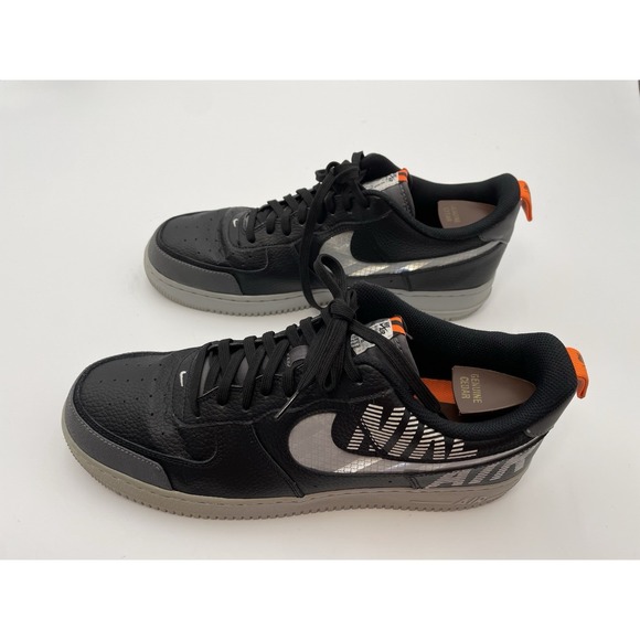 Nike Air Force 1 Low Under Construction Mens Size 13 Black BQ4421-002 - Picture 1 of 11